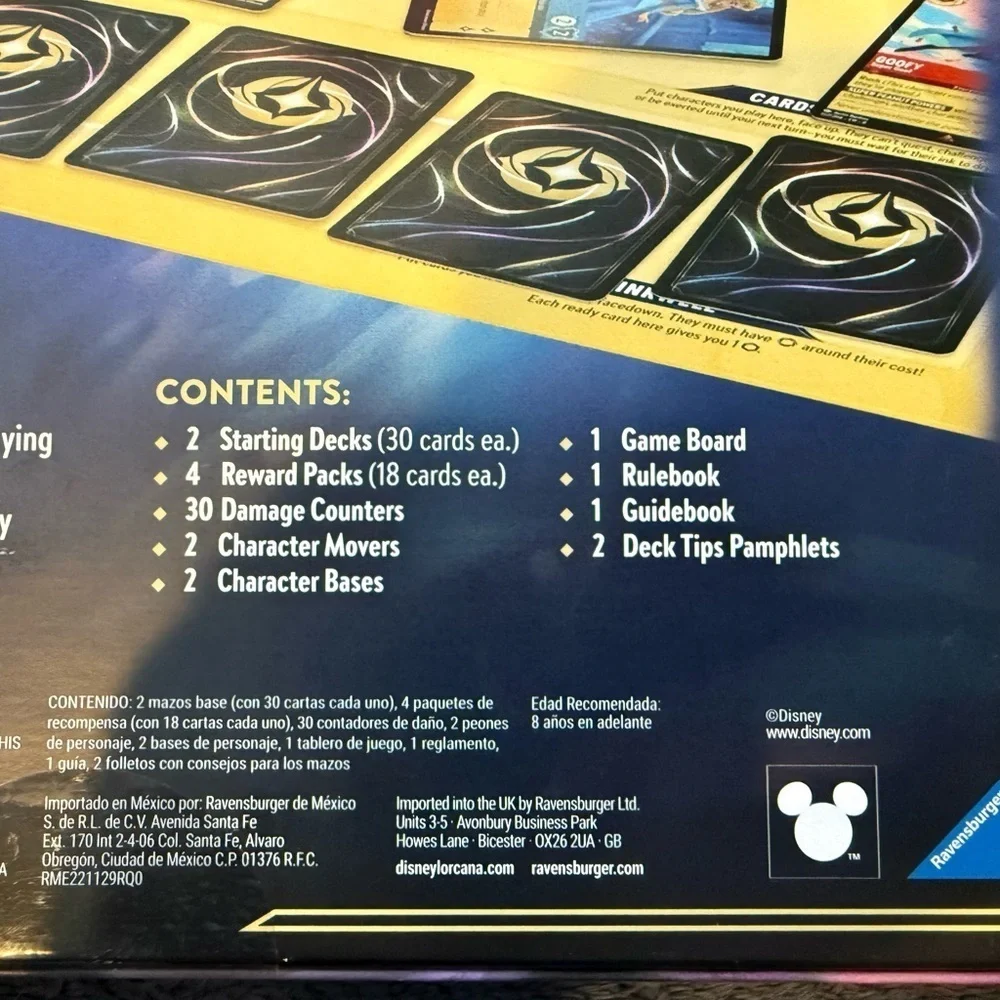 Disney Lorcana trading card game NEW in box, never opened